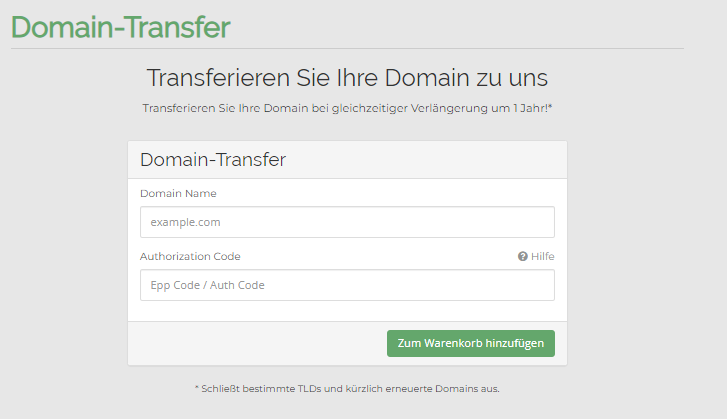 Domain-Transfer Authorization Code